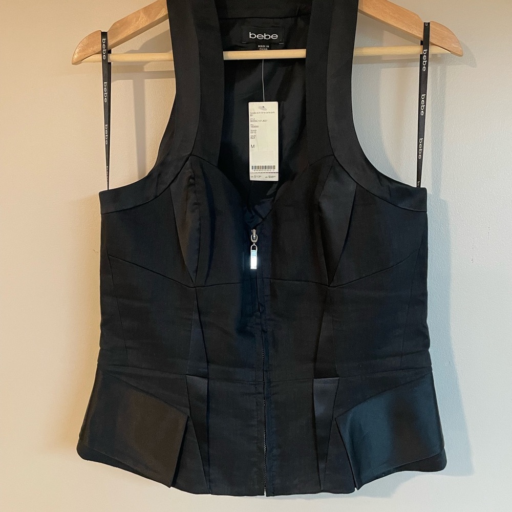 Bebe Black halter L